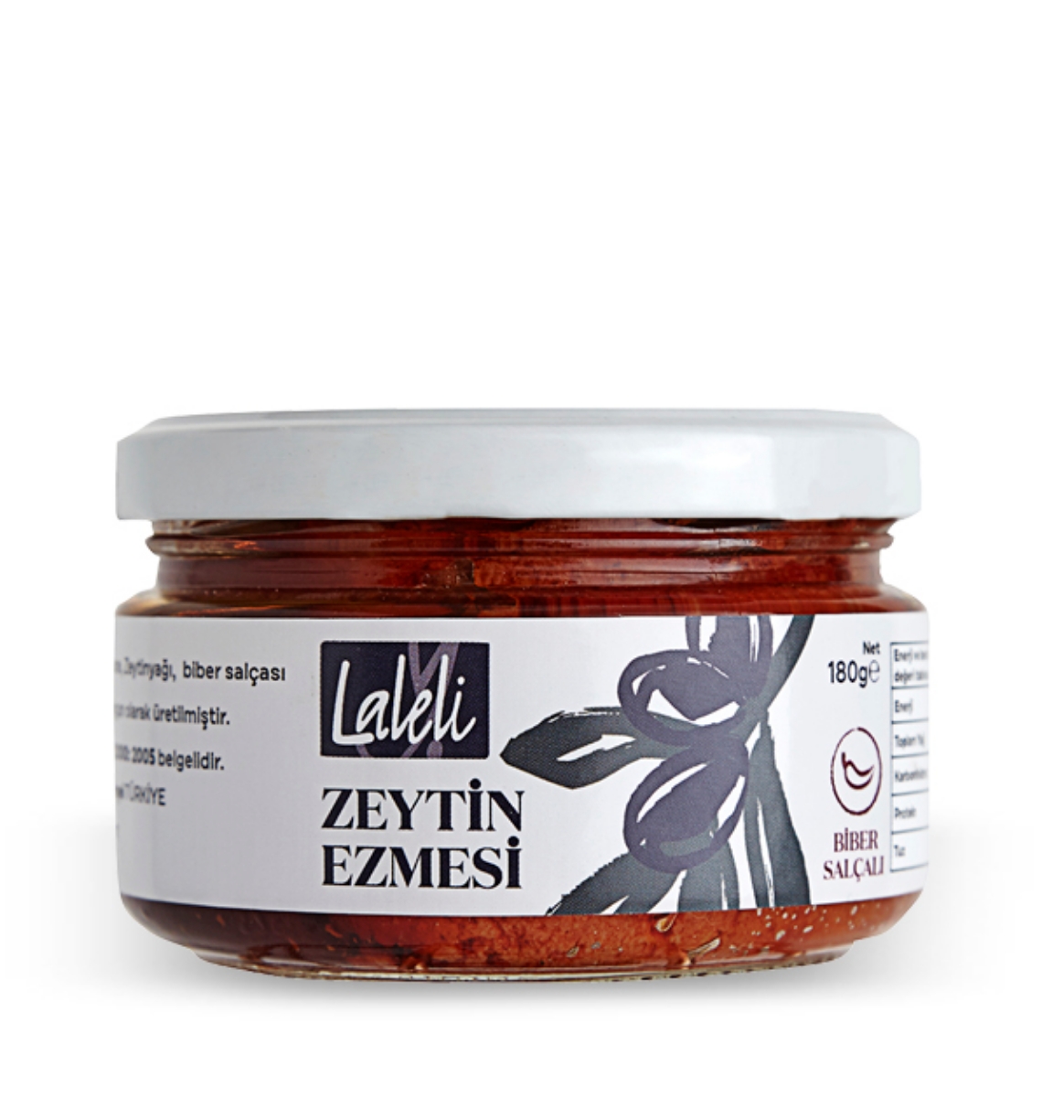 Yeşil Zeytin Ezmesi Biber Salçalı 180gr  resmi